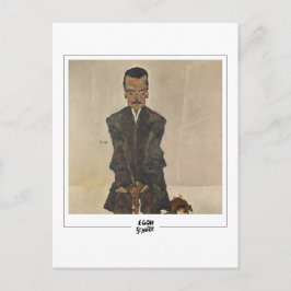 Postal Egon Schiele #9-2 - Arte fino