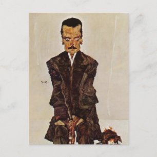 Postal Egon Schiele- Retrato del editor Eduard Kosmack