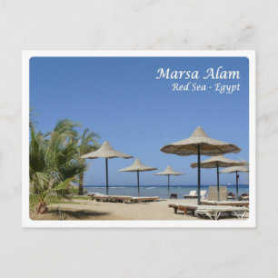 Postal Egypt - Red Sea - Marsa Alam -
