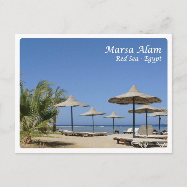 Postal Egypt - Red Sea - Marsa Alam - (Anverso)