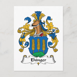 Postal Ehinger Family Crest