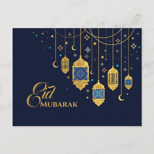 Postal Eid Mubarak - Feliz Eid (Anverso)