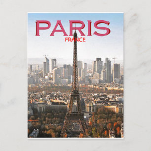 POSTAL EIFEL TOWER PARIS, FRANCIA (MOJISOLA A GBADAMOSI)