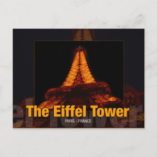 Postal -Eiffel-Torre