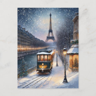 Postal Eiffel Tower Paris Dreamshaper