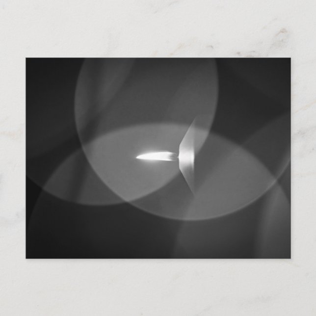 Postal Eine brennende Kerze (Anverso)