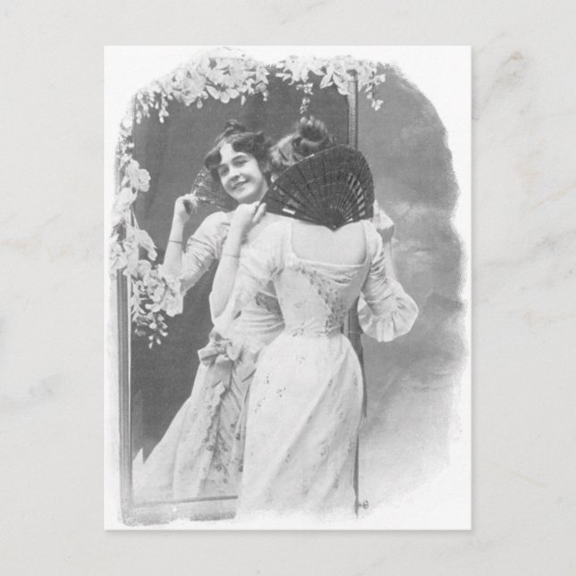 Postal Eine Kokette (Anverso)