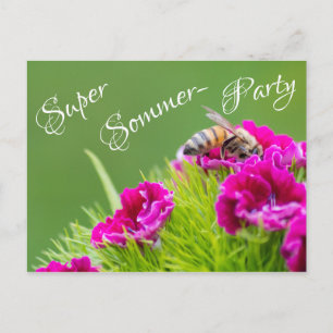 Postal ¡Einladung zu Deiner super Sommerparty!