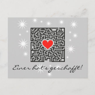 Postal Einladungskarten JGA