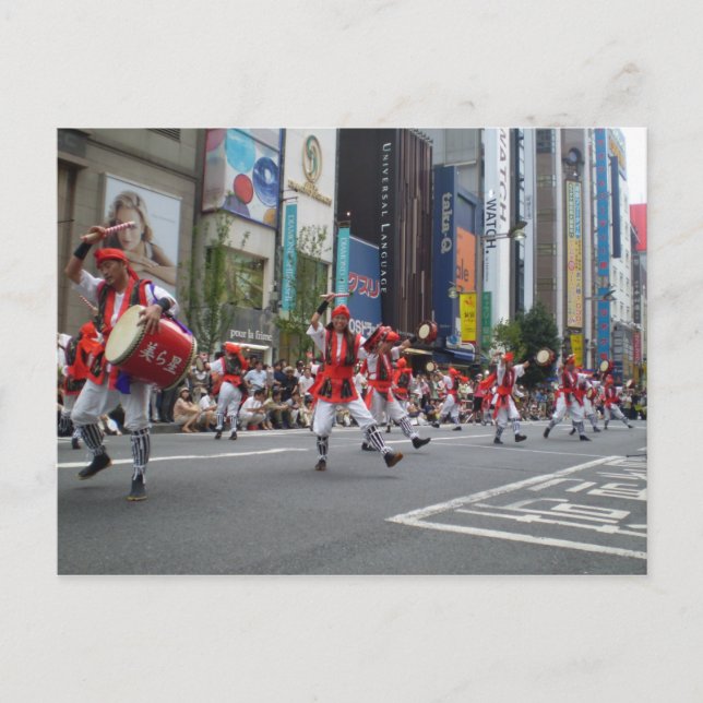 Postal Eisa Matsuri (Anverso)