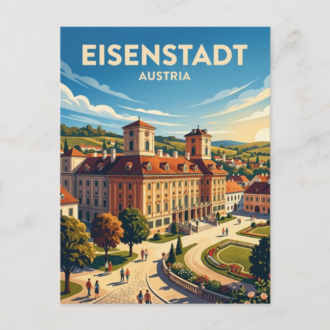 Postal Eisenstadt Austria (Anverso)