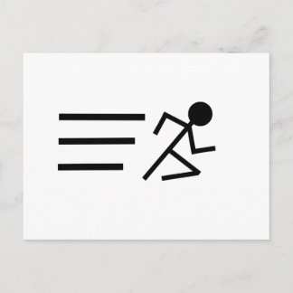 Postal Ejecutar Stickman