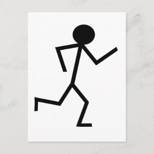 Postal Ejecutar Stickman