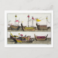 Ejemplos de las naves chinas, ilustracion de 'Le C