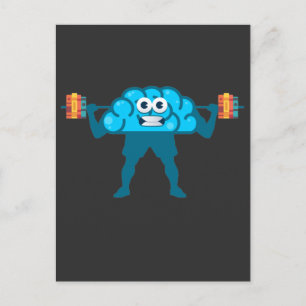 Postal Ejercicio cerebral Ejercicio de entrenamiento de l