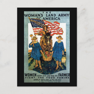 Postal Ejército de la Tierra de Mujeres