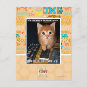 Postal Ejército de Robots Malignos