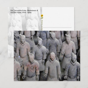 Postal Ejército de Terracota, Xi'an, China -