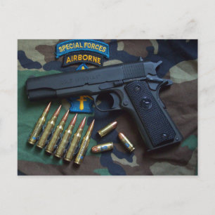 Postal ejército fuerzas especiales boinas verdes veterina