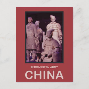 Postal Ejército Terracota de China