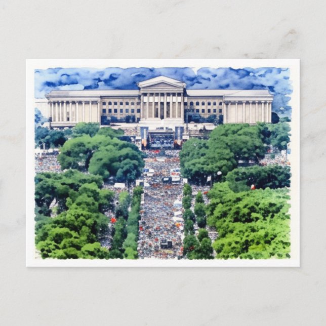 Postal El 2 de julio de 2005 (Anverso)