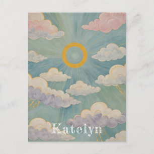 Postal El abrazo de Daybreak personalizado