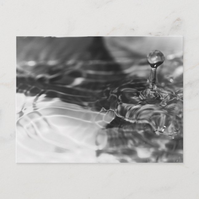 Postal El agua del bonito (Anverso)