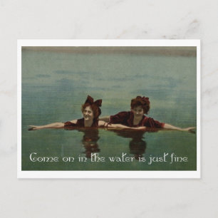 Postal El Agua Está Bien