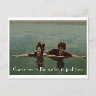 Postal El Agua Está Bien