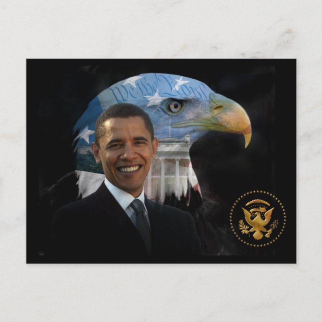 Postal El Águila ha aterrizado... (Anverso)