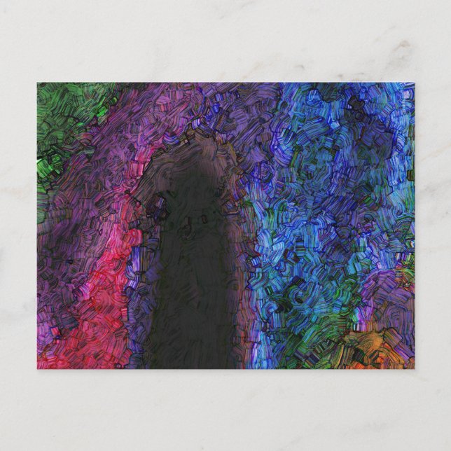 Postal El agujero (Anverso)