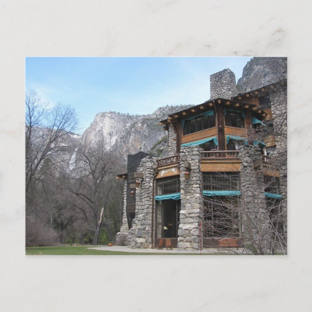 Postal El Ahwahnee-Yosemite (Anverso)