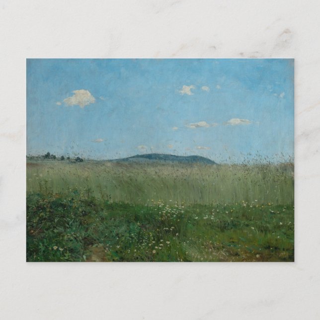 Postal El aire del hogar, 1895 (aceite sobre lienzo) (Anverso)