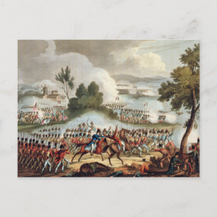 Postal El ala izquierda del Ejército Británico en acción 