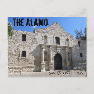 Postal El Alamo San Antonio Texas