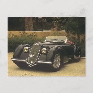 Postal El Alfa Romeo 8C 2900B es muy raro y muy