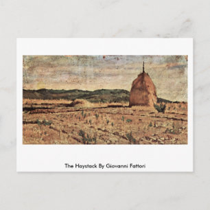 Postal El Almiar De Giovanni Fattori