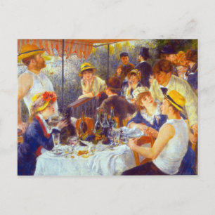 Postal El almuerzo de Pierre Renoir