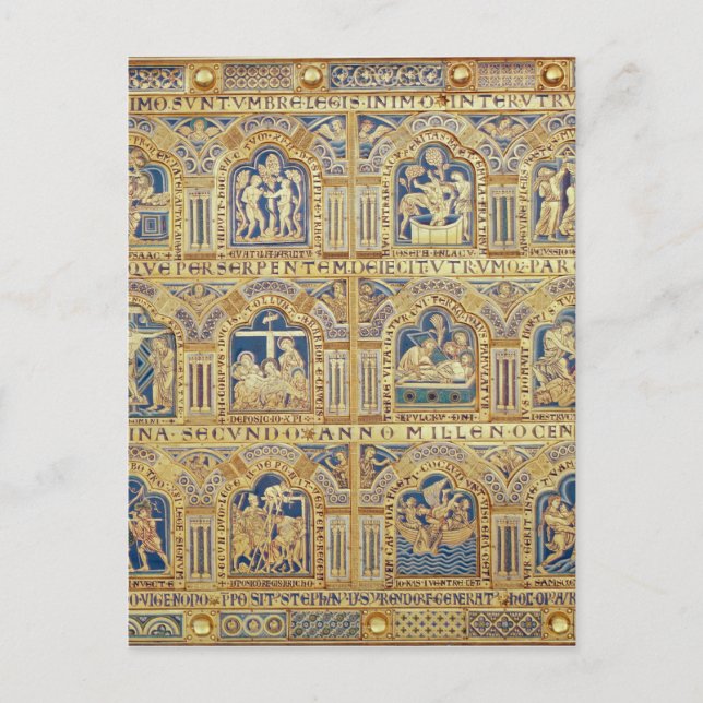 Postal El Altar de Verdun, una representación decorativa (Anverso)