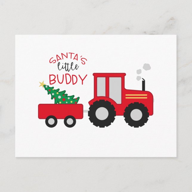 Postal El amigo de los Lilos de Santa (Anverso)