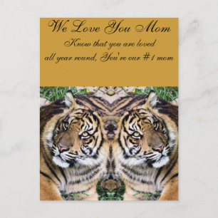 Postal El amor de la madre