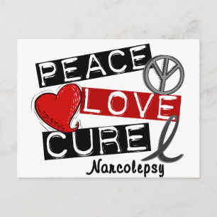 POSTAL EL AMOR DE LA PAZ CURE NARCOLEPSY