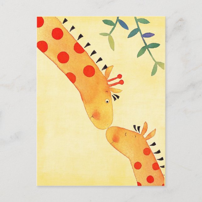 Postal El amor de las madres (Anverso)