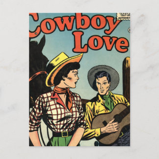 Postal El amor de las vacas