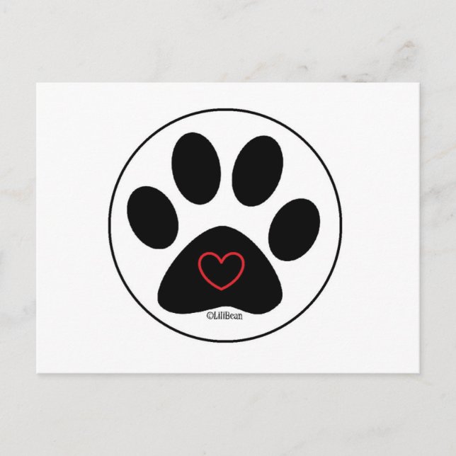 Postal El amor de LiliBean (Anverso)