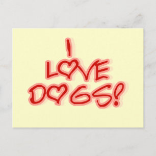 Postal El amor de los corazones I persigue las camisetas