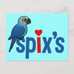 Postal El amor de Spix