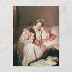Postal El amor de una madre, 1839