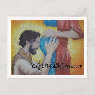 Postal El amor del padre