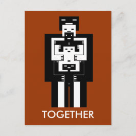 Postal El amor en conjunto nos va a superar